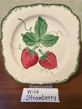 Blue Ridge Southern Pottery Wild Strawberry